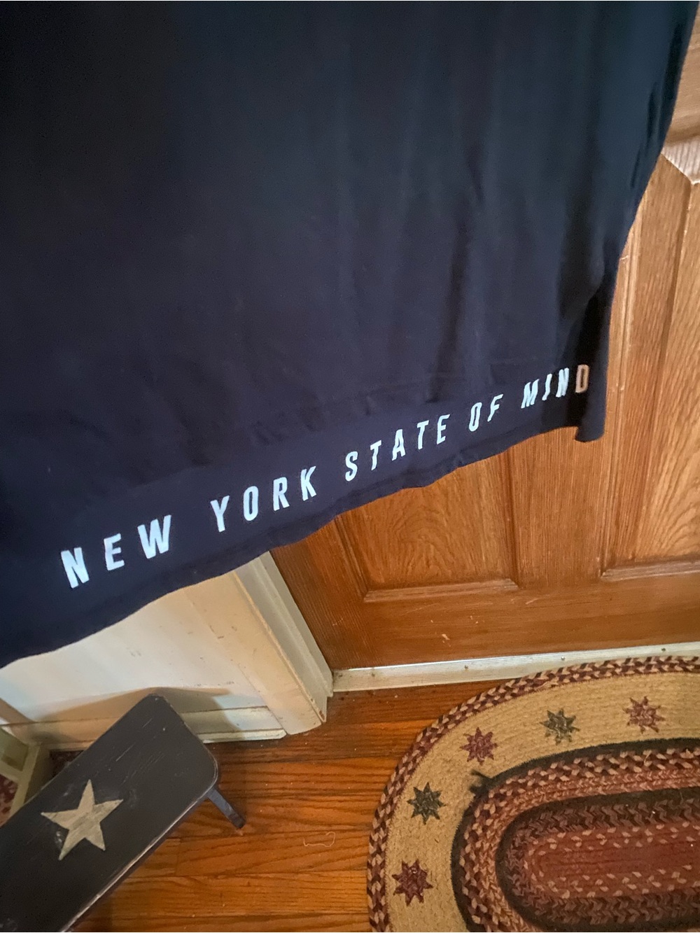 Adam Levine Collection Black "New York State of Mind" Graphic T-Shirt. NWT SZ L - Picture 6 of 6